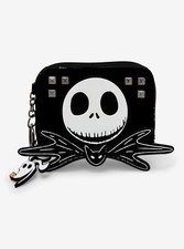Nightmare Before Christmas Jack Skellington Small Zip Wallet NEW