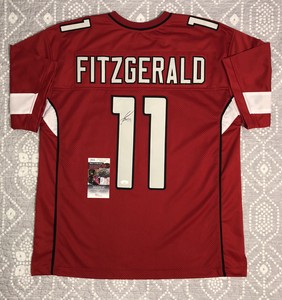 larry fitzgerald signed jersey
