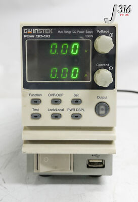21286 GW INSTEK MULTI-RANGE DC POWER SUPPLY 360W PSW 30-36