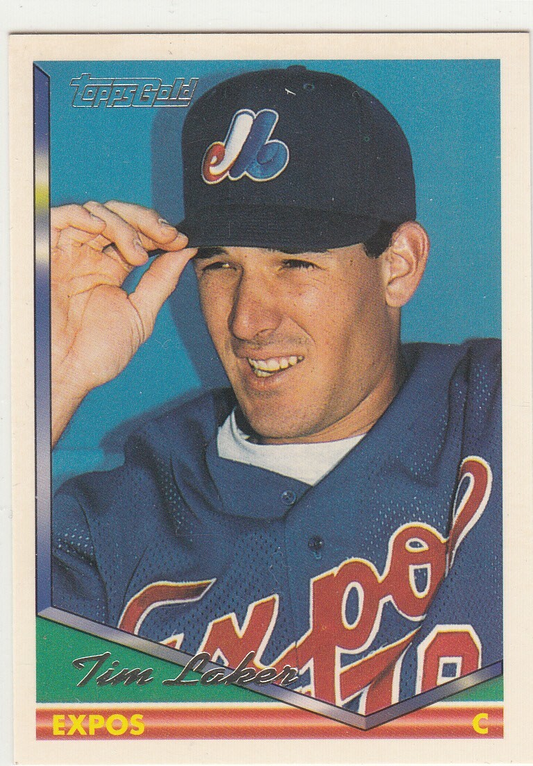 1994 Topps - Tim Laker #524 Topps Gold