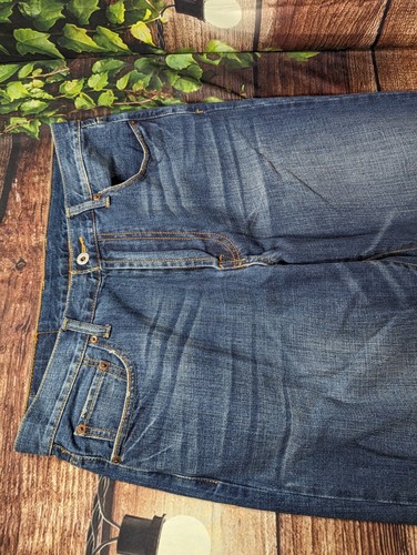 Lucky Brand Jeans Mens Size 34 34x32 Dungarees Regular Length Ranger Blue Denim - Picture 2 of 15