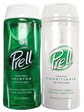 Prell SHAMPOO & CONDITIONER Combo Set Classic Clean 13.5 fl oz ( 1 of each )