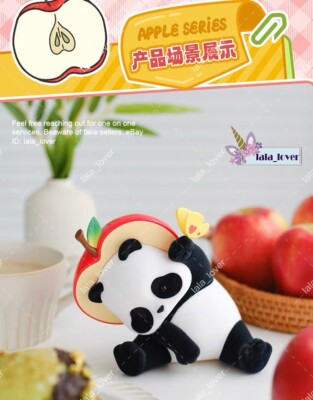 52Toys Panda Roll Apple Head Vinyl Figure 14cm Exclusive | eBay
