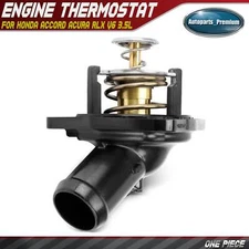 Engine Coolant Thermostat Housing Assembly for Honda Accord Acura RLX V6 3.5L