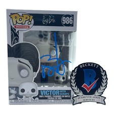 Johnny Depp Signed Autograph Victor Funko Pop 986 Beckett BAS Corpse Bride