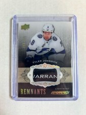 2018-19 UPPER DECK ENGRAINED HOCKEY REMNANTS TYLER JOHNSON 069/100 #R-TY