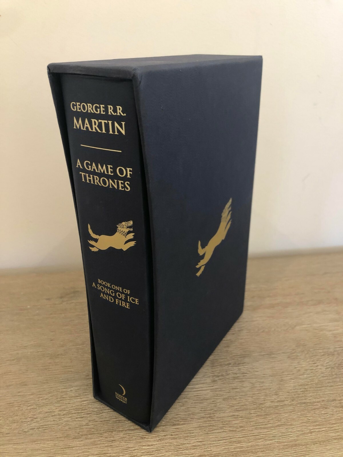 Game Of Thrones First Edition Book Slipcase Deluxe George RR Martin | eBay
