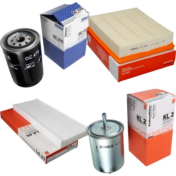 Mahle Kraftstofffilter Kl 2 Innenraum La 45 Luftfilter Lx 448 ÖLfilter Oc 470-image