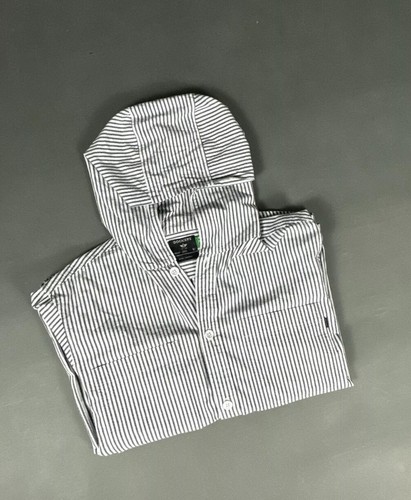 Dockers Jacket Buttons Stripped Lightweight Size L - Picture 4 of 5