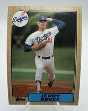 Jerry Reuss Los Angeles Dodgers #682 1987 Topps ⚾️