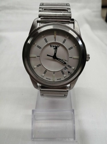 TRASER Quartz Watch SLVH3 Used