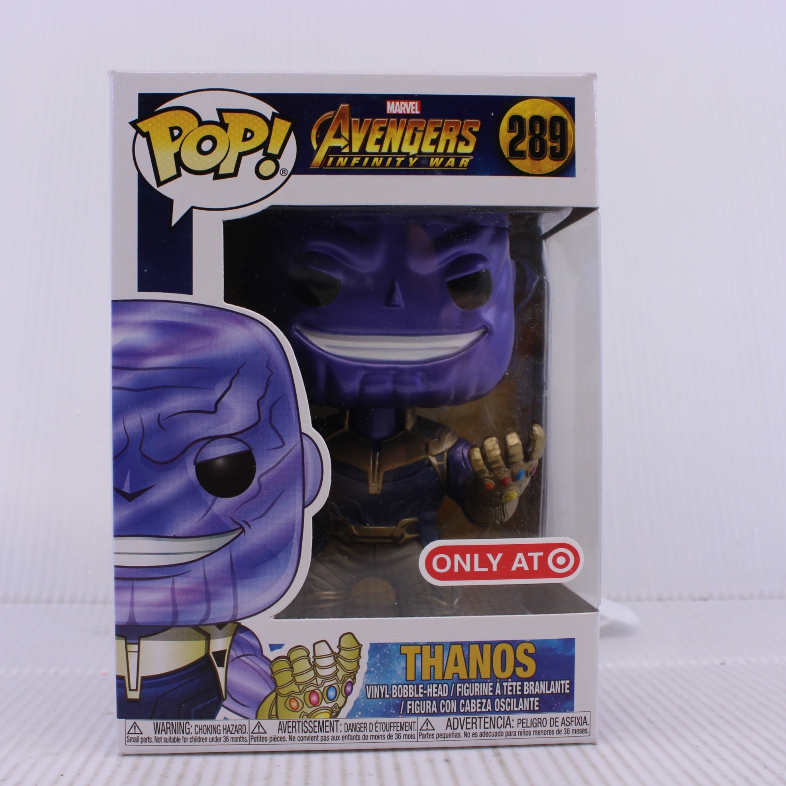 Marvel Target Exclusive Thanos Infinity War 289