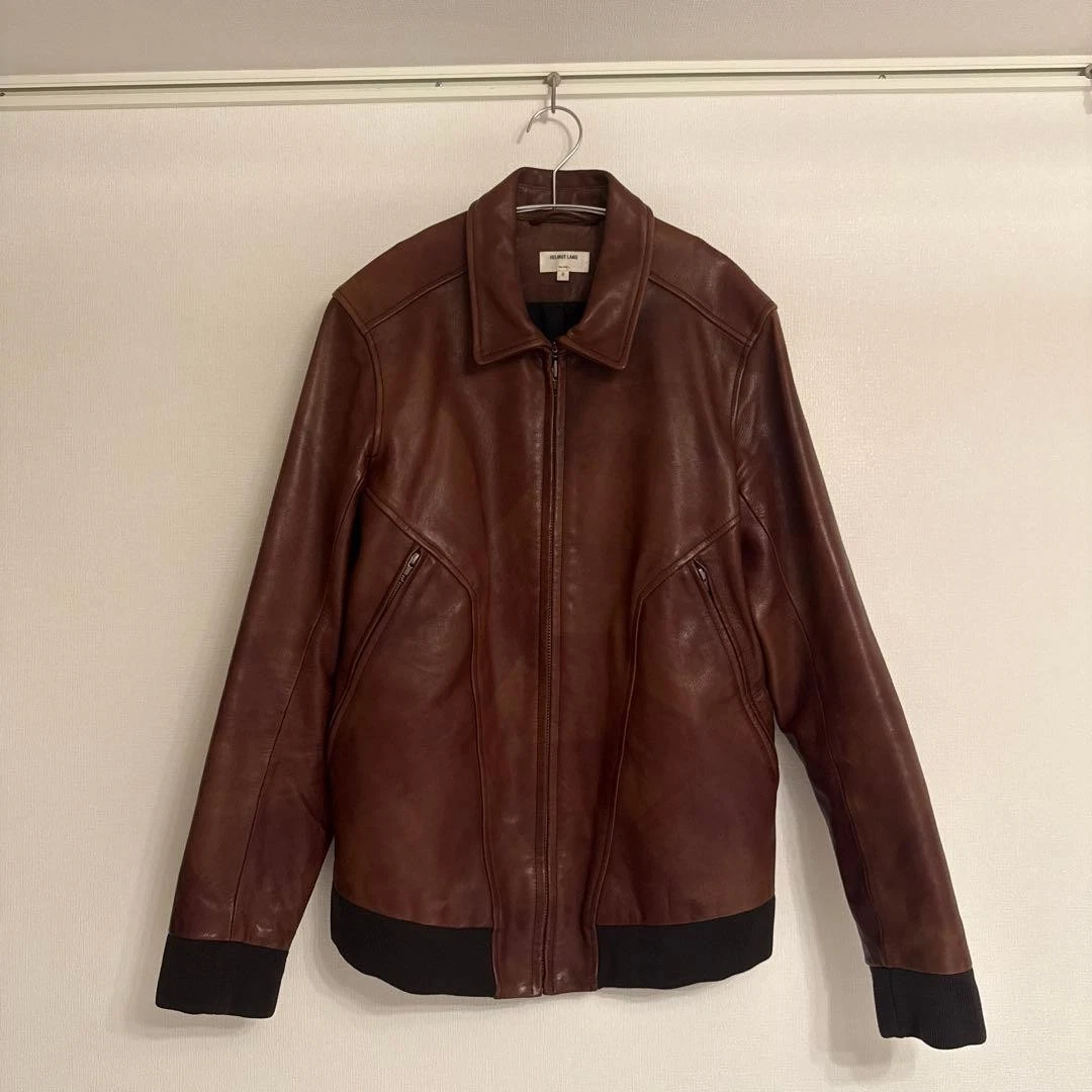 HELMUT LANG Coats, Jackets & Vests Leather Outer Shell for Men for