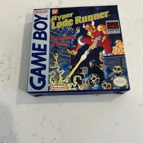 Hyper Lode Runner Gameboy CIB Complete With Box And Manual