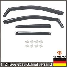 Windabweiser Regenabweiser Set Geeignet für VW Golf 7 Van 5G 2012-19  Rauchbraun