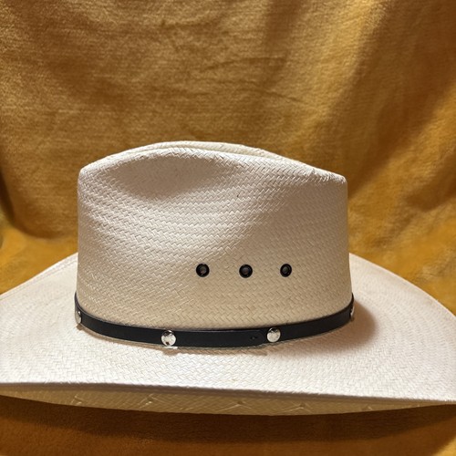 Stetson Stallion Cowboy Hat (7 1/8 white) - Picture 2 of 4