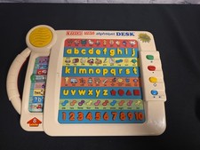 VTech Little Smart Alphabet Desk   Vintage Educational Toy   TESTED