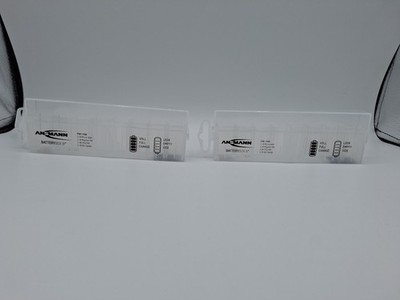 Ansmann 2x Batterie-Aufbewahrungsbox 8+ für AAA & AA Neu (C20.5)