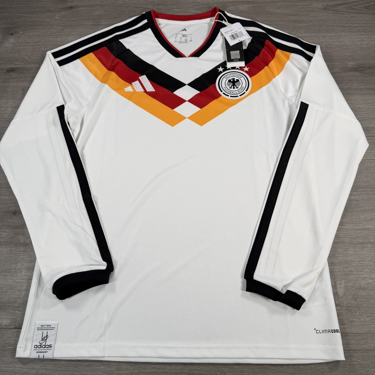 Germany 2025 2026 World Cup Home Jersey Long Sleeve Adidas JM1380