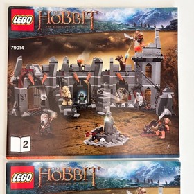 Lego Dol Guldur Battle 79014 Instructions Only Lord of the Rings Hobbit Lotr