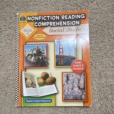 Teacher Created Resources Nonfiction Reading Comprehension Grade 5 Study Guide