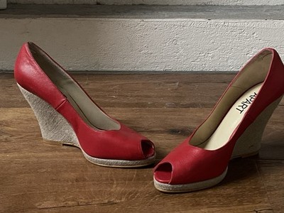 Keilpumps, Gr. 38, Leder von Apart, NEU