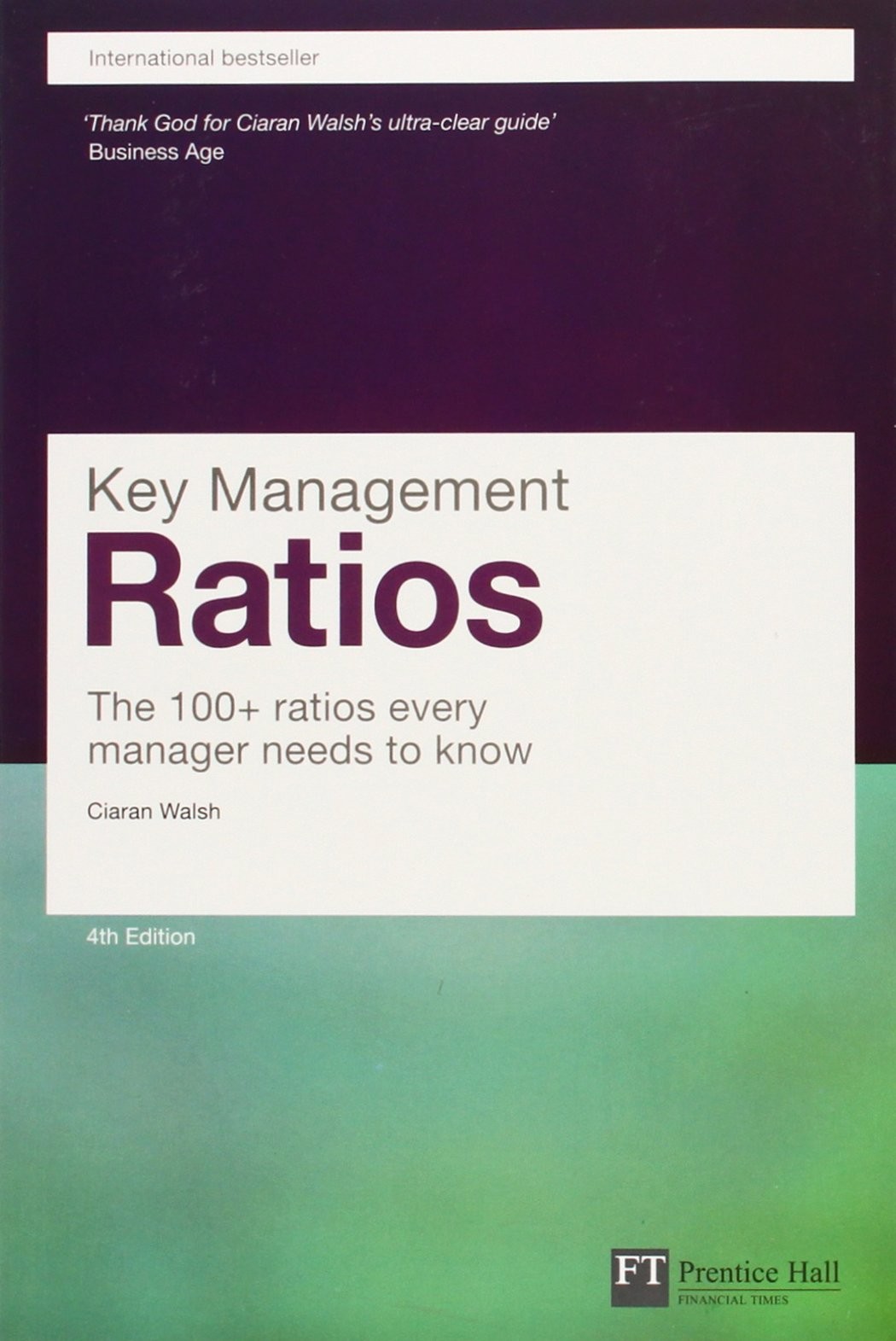 Key Management Ratios 4th Ed - Ciaran Walsh - Paperback - New