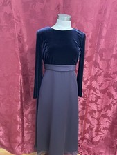 Talbot's 2 Tone Lavender Full Length Dress Size 8 Petite