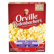 Orville Redenbacher s Microwave Popcorn, 6 Count 3.29 oz per bag , N/A