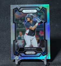 Xavier Isaac Silver Holo Prospect Rookie 2024 Prizm Card #275 Tampa Bay Rays
