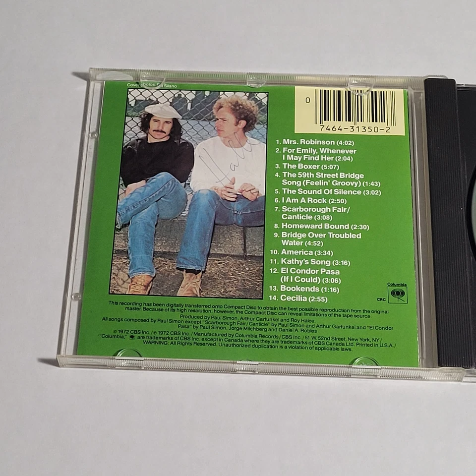 Simon And Garfunkel Greatest Hits CD - Image 2 of 4