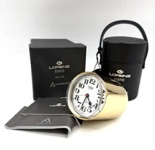 Orologio  tavolo Lorenz Static  clock NEW dorato DESIGN SAPPER con box