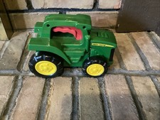 John Deere Roll N Go Toy Tractor Flash Light by Learning Curve tested