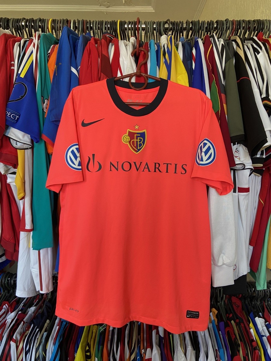 1893 BASEL 2011 2012 AWAY FOOTBALL SHIRT SOCCER JERSEY NIKE 419778