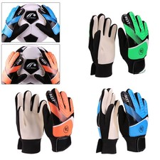 Premium Latex Finger Guard Goalkeeper Gloves Soft Palm Sweat Absorption