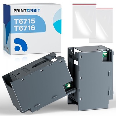 T6715 T6716 Ink Maintenance Box for Workforce Pro WF-4730 WF-4740 WF-3820 WF-...