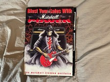 Marshall Amps Portfolio Press Kit Catalog 1990s' Vintage Amplifiers