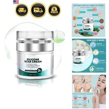 Advanced Scar Cream, Silicone Gel for Scars, Professional Scar Removal Cream ...