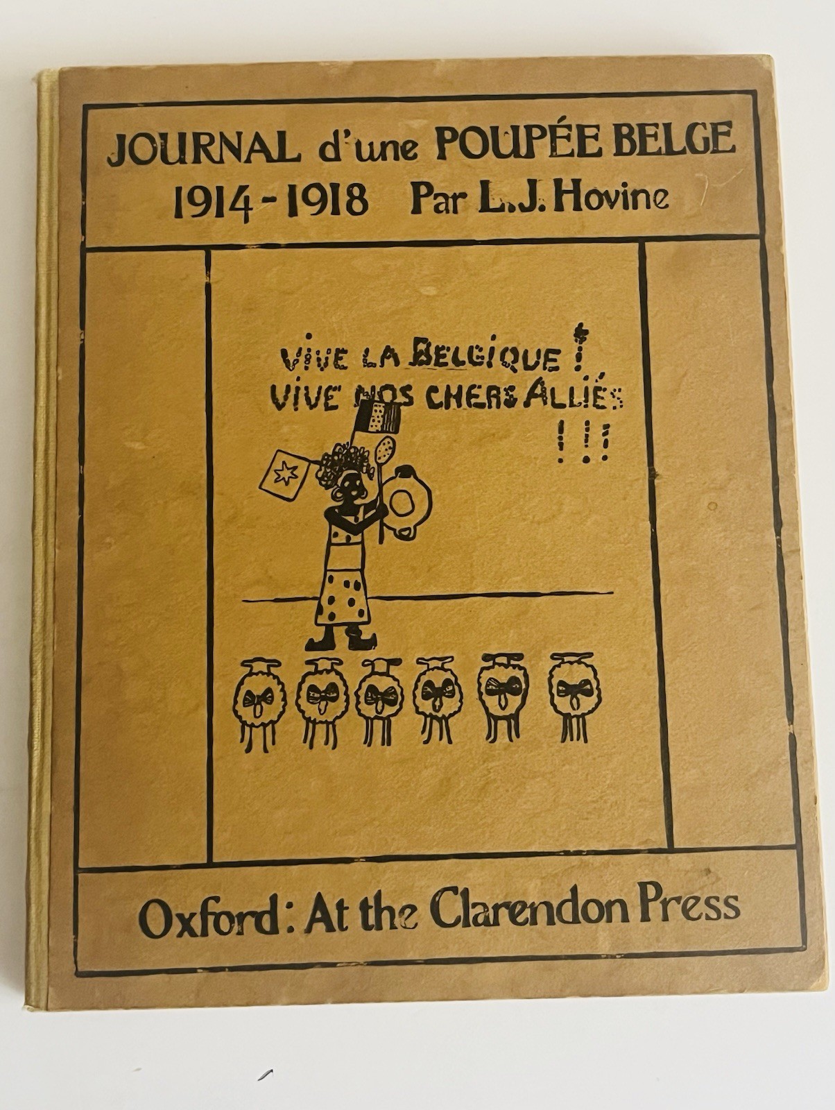 Antique Belgian Children's book Journal d une Poup&eacute;e Belge 