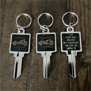 Vintage ILCO Automotive, padlock, and house key blanks.