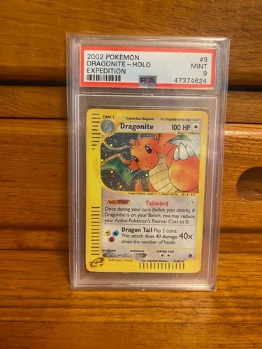 2002 Pokemon Expedition | Dragonite Holo | MINT PSA 9