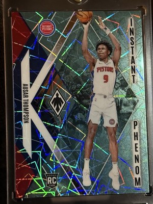 2023-24 PANINI PHOENIX #4 INSTANT PHENOM TEAL LAZER AUSAR THOMPSON (RC)