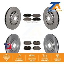 Front Rear Disc Brake Rotors And Ceramic Pads Kit For 2019 Audi Q8 A8 Quattro