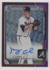 2015 Bowman Draft Chrome Pick Purple Refractor 19/250 Kolby Allard Auto 00bo