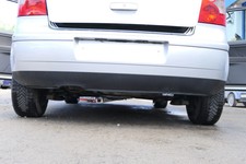 VW Polo 9N 9N3 Stoßstange Heckstoßstange hinten silber LA7W