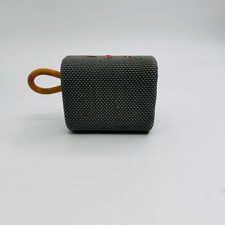 JBL Go 3 Portable Waterproof Bluetooth Speaker Gray JBLGO3H