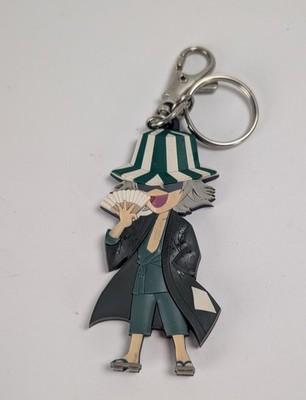 Bleach Kisuke Urahara Rubber Keychain Anime 