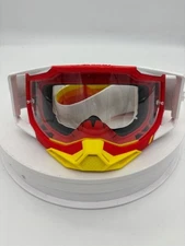 100% Racecraft 2 Goggles Mountain Bike & Motocross Goggles Arsham Red Clear Lens