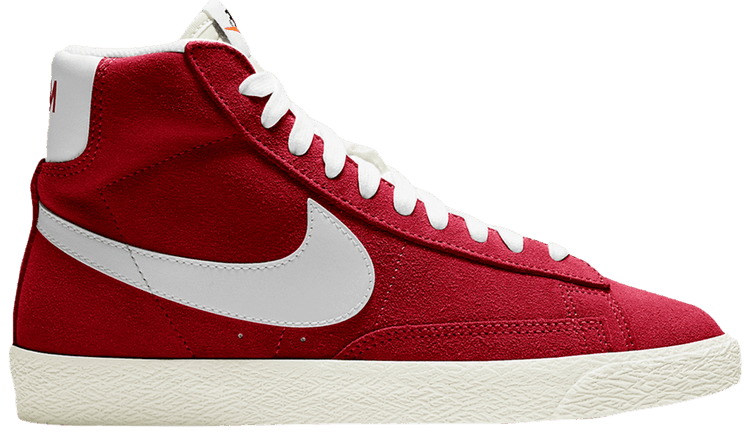 Nike Blazer Mid 77 Kids Gym Red Basketball Shoes DA4672-600
