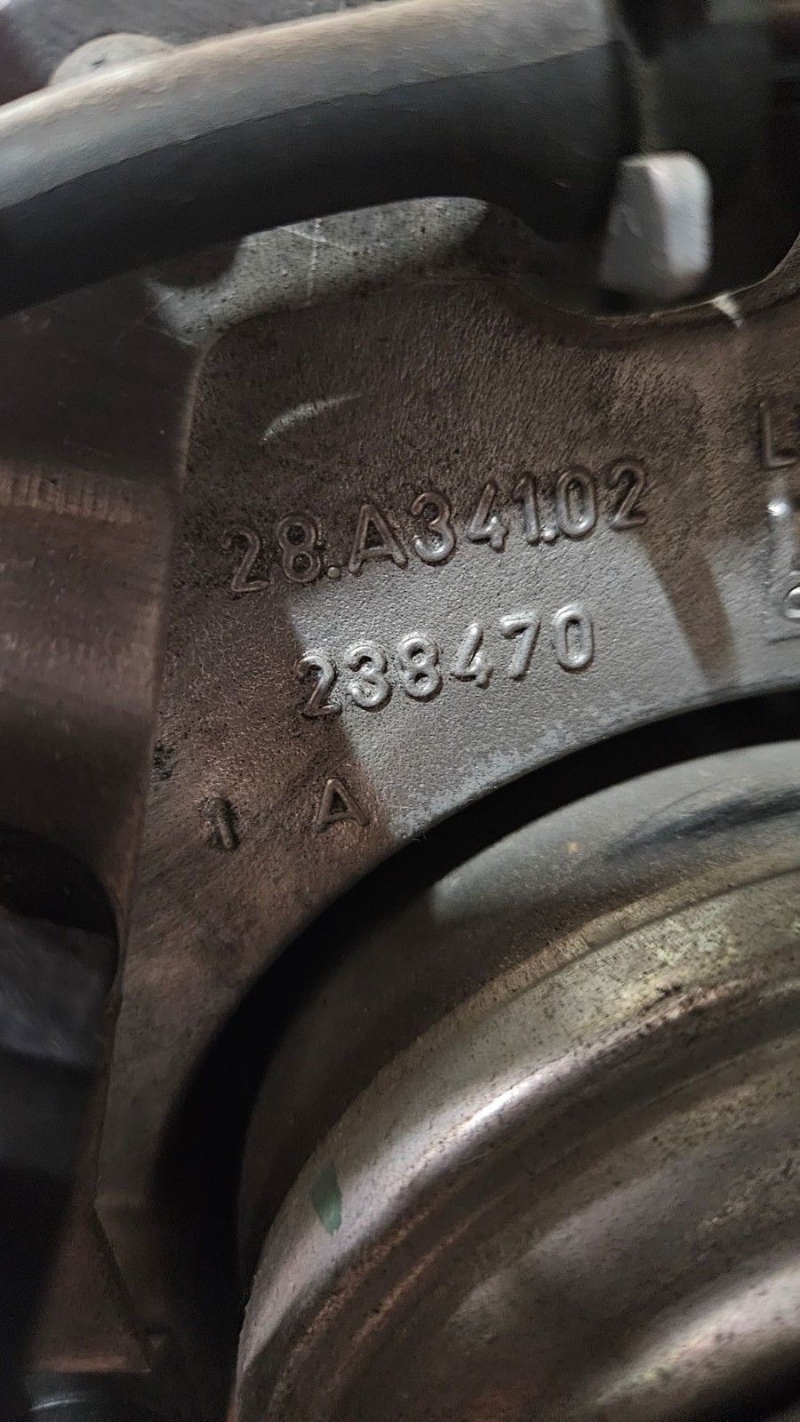 Ferrari 488 Spider 2016 Rear Right Steering wheel hub